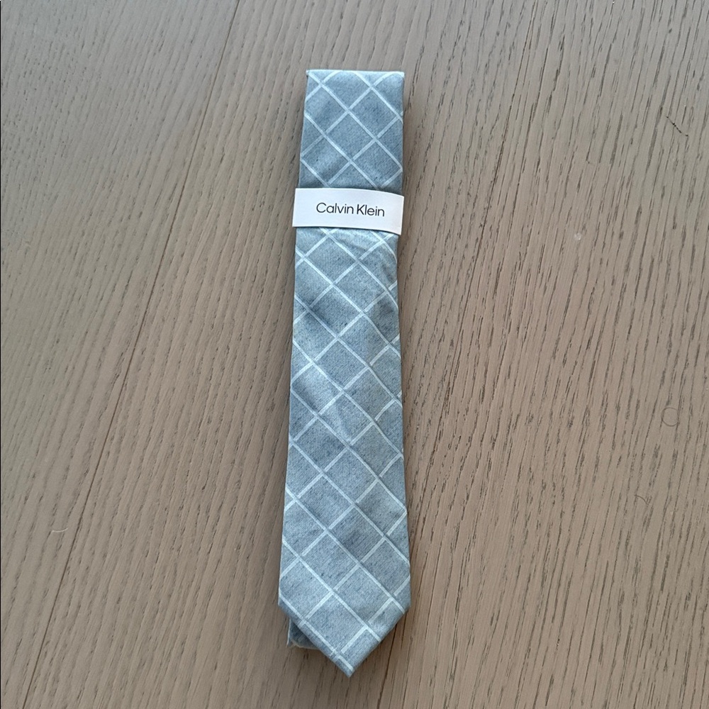 NWT Calvin Klein Blue Men's Tie